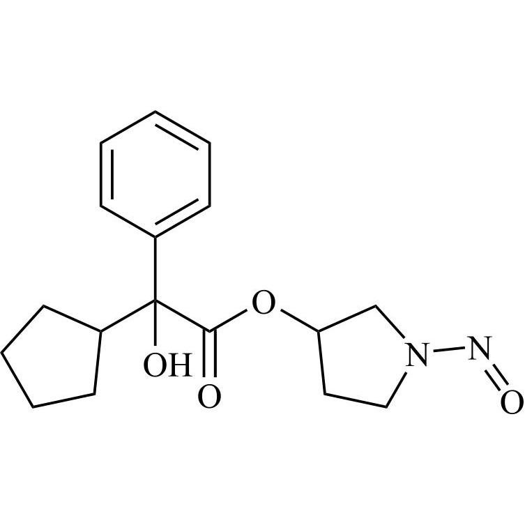 Show details for N-Nitroso Glycopyrrolate Impurity 29 Picture of N-Nitroso Glycopyrrolate Impurity 29