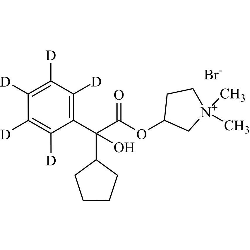 Show details for Glycopyrrolate-d5 Bromide Picture of Glycopyrrolate-d5 Bromide