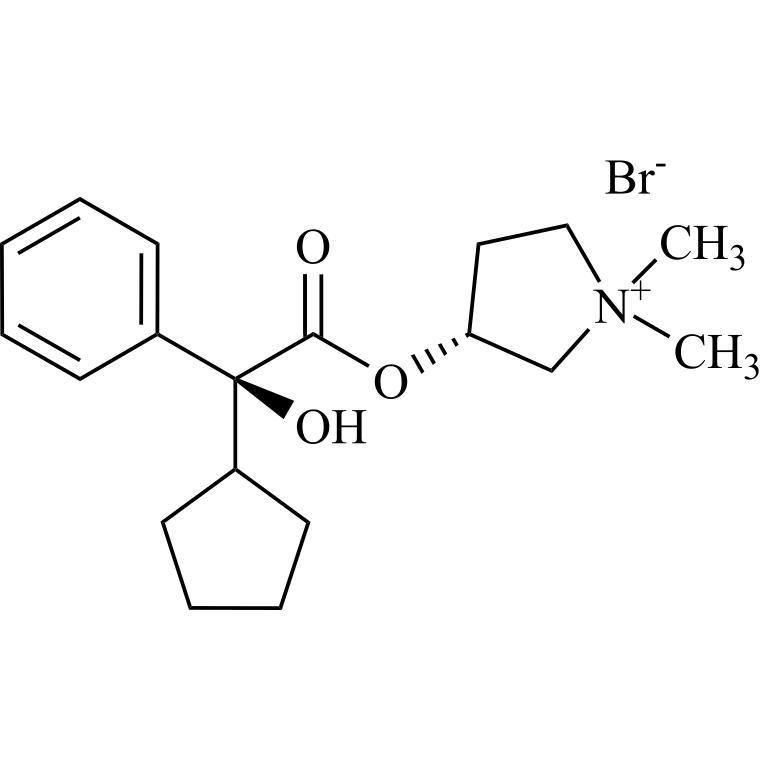 Show details for Glycopyrrolate Impurity 24 Bromide Picture of Glycopyrrolate Impurity 24 Bromide