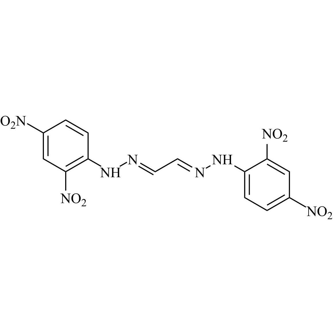 Show details for Glyoxal-bis(2,4-Dinitrophenylhydrazone) Picture of Glyoxal-bis(2,4-Dinitrophenylhydrazone)