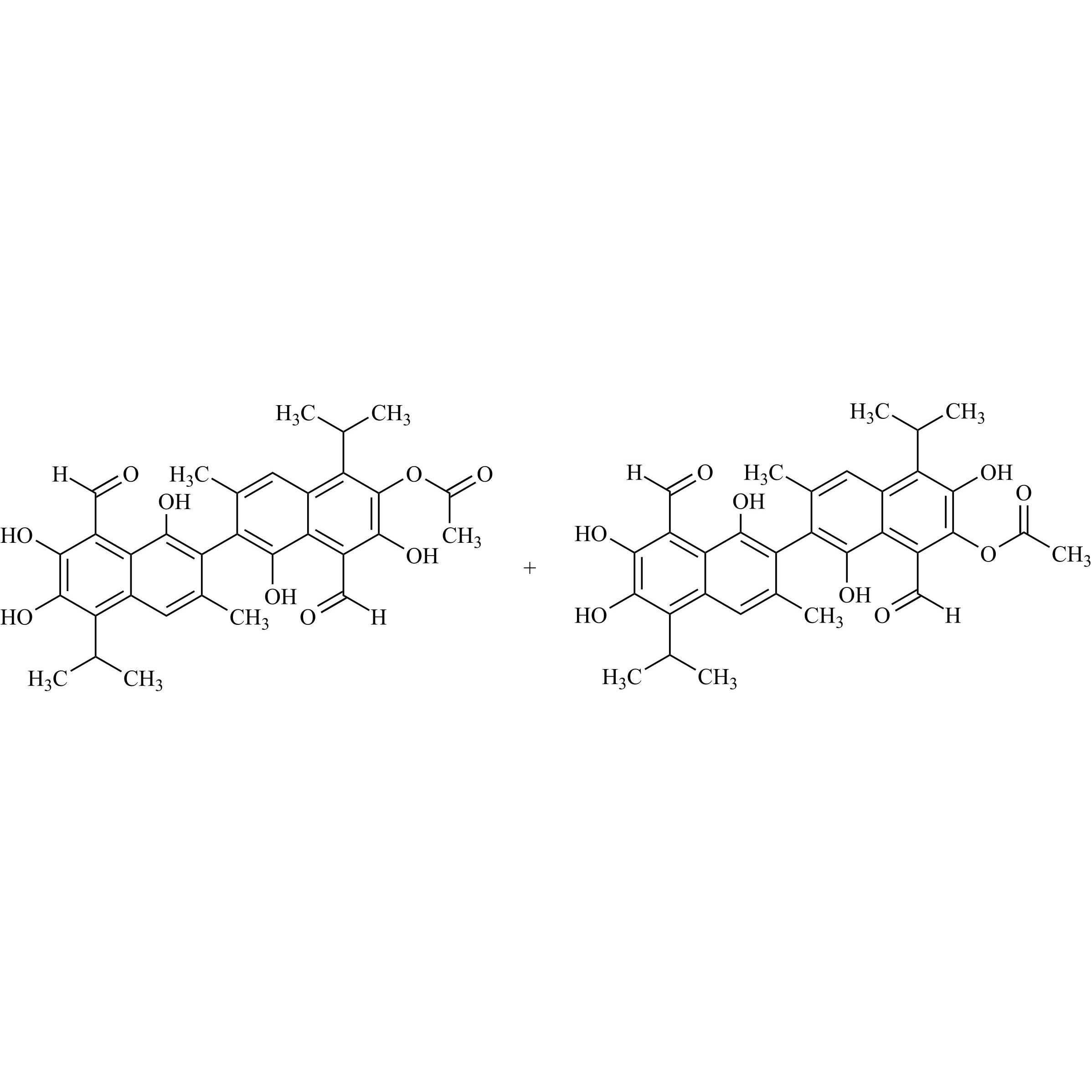 Picture of Gossypol Acetate (Mixture)
