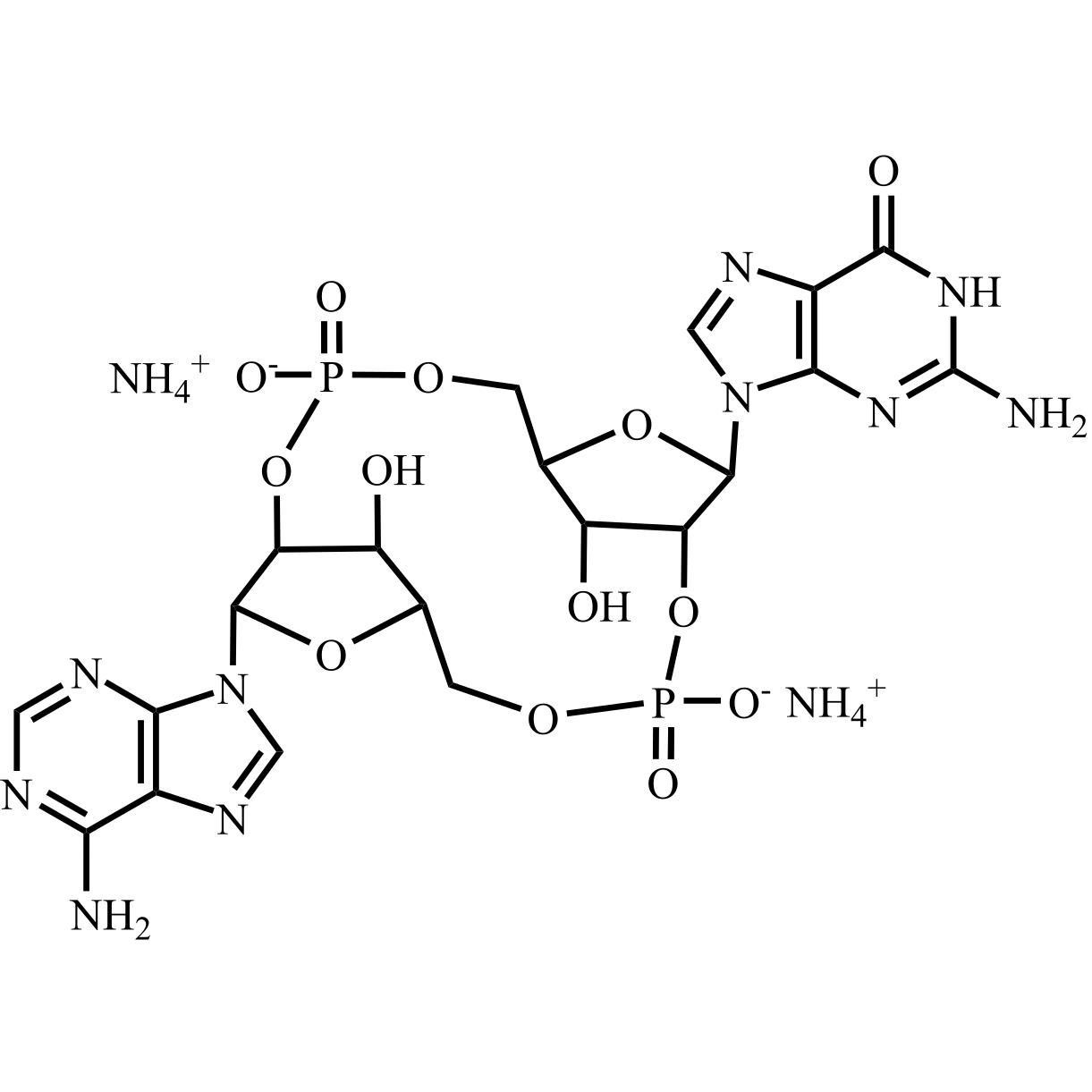 Show details for 2',2'-cGAMP Picture of 2',2'-cGAMP