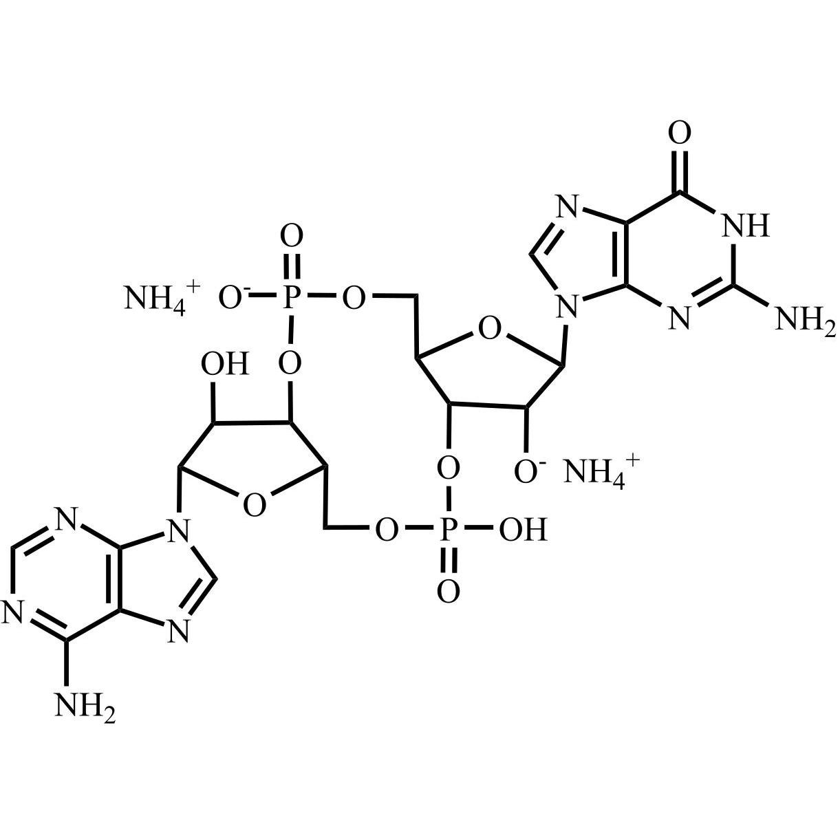 Show details for 3',3'-cGAMP Picture of 3',3'-cGAMP