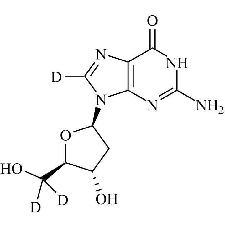 Show details for 2-Deoxyguanosine-d3 Picture of 2-Deoxyguanosine-d3