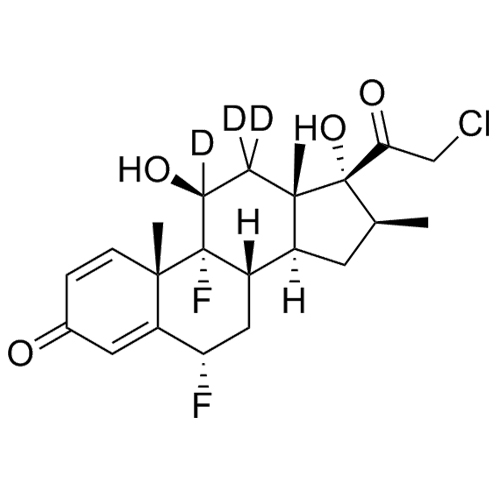 Show details for Halobetasol-d3 Picture of Halobetasol-d3