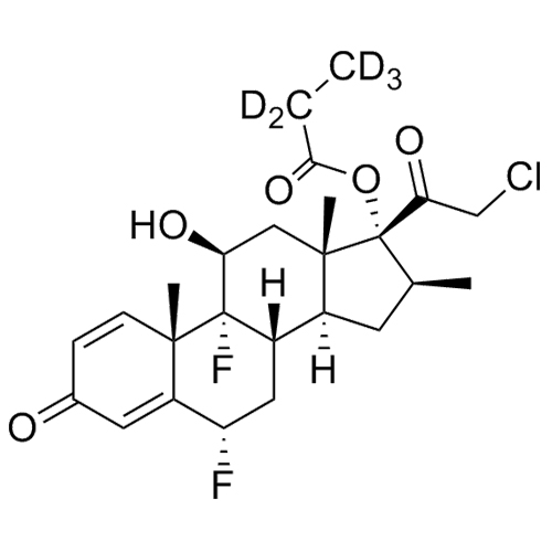 Show details for Halobetasol Propionate-d5 Picture of Halobetasol Propionate-d5
