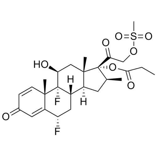 Show details for Diflorasone 17-propionate-21-mesylate Picture of Diflorasone 17-propionate-21-mesylate