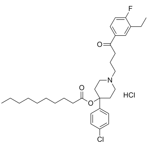 Show details for Haloperidol Decanoate EP Impurity C HCl Picture of Haloperidol Decanoate EP Impurity C HCl