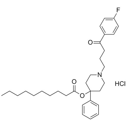 Show details for Haloperidol Decanoate EP Impurity A HCl Picture of Haloperidol Decanoate EP Impurity A HCl