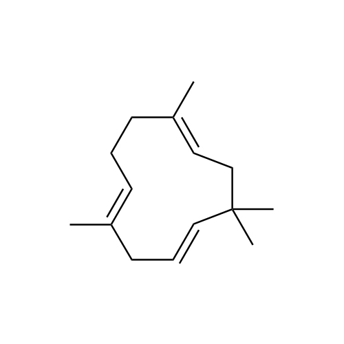 Picture of alfa-Humulene (alfa-Caryophyllene)