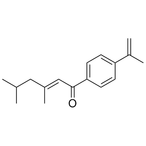 Picture of 3,5-dimethyl-1-(4-(prop-1-en-2-yl)phenyl)hex-2-en-1-one
