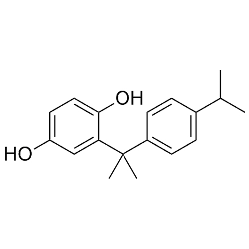 Show details for 2-(2-(4-isopropylphenyl)propan-2-yl)benzene-1,4-diol Picture of 2-(2-(4-isopropylphenyl)propan-2-yl)benzene-1,4-diol