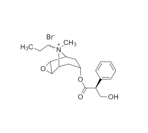 Show details for Hyoscine Butylbromide EP Impurity D Bromide (Mixture of Diastereomers) Picture of Hyoscine Butylbromide EP Impurity D Bromide (Mixture of Diastereomers)