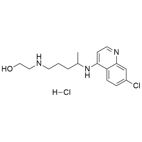 Picture of Desethyl Hydroxy Chloroquine HCl salt