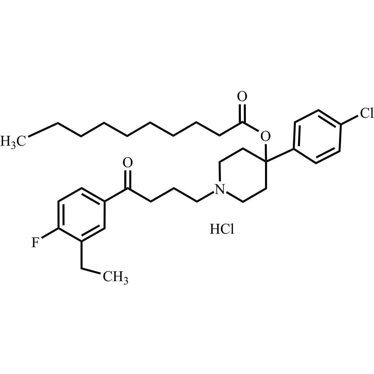 Picture of Haloperidol Decanoate EP Impurity C HCl