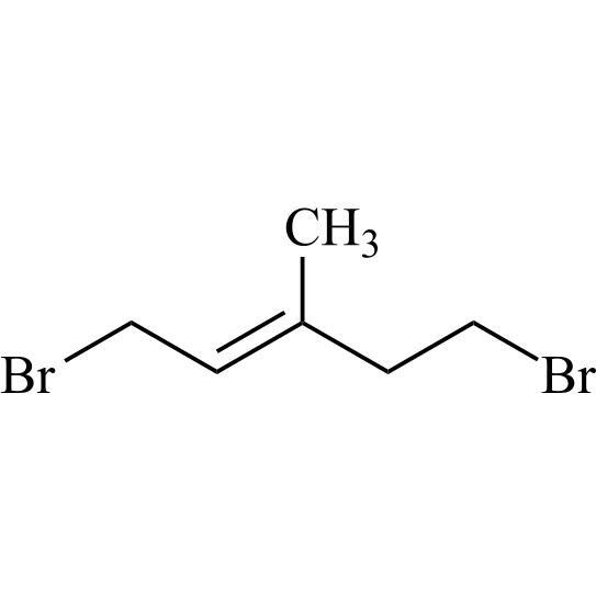 Show details for (E)-1,5-Dibromo-3-Methylpent-2-Ene Picture of (E)-1,5-Dibromo-3-Methylpent-2-Ene