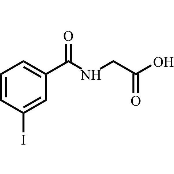 Picture of m-Iodohippuric Acid (2-(3-iodobenzamido)acetic acid)