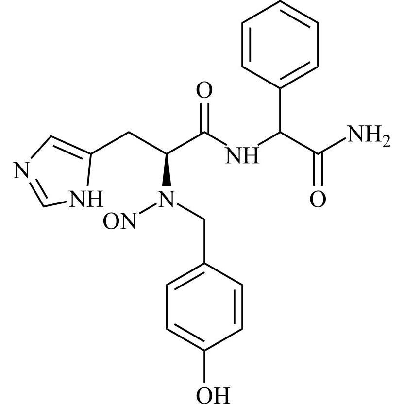 Picture of N-Nitroso Histidine Impurity 8 Ditrifluoroacetate (Mixture of Diastereomers)
