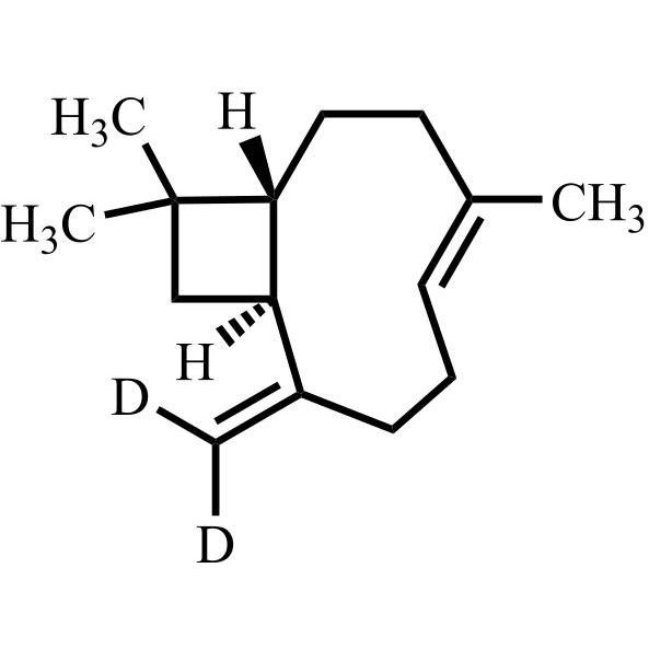Picture of trans-Caryophyllene-d2 (beta-Caryophyllene-d2)