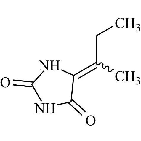 Picture of (E,Z)-5-(2-Methylpropylene) Hydantoin