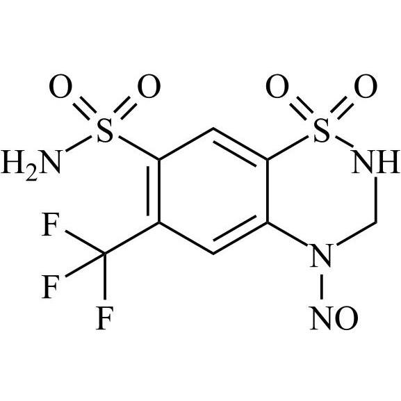 Show details for N4-Nitroso Hydroflumethiazide Picture of N4-Nitroso Hydroflumethiazide