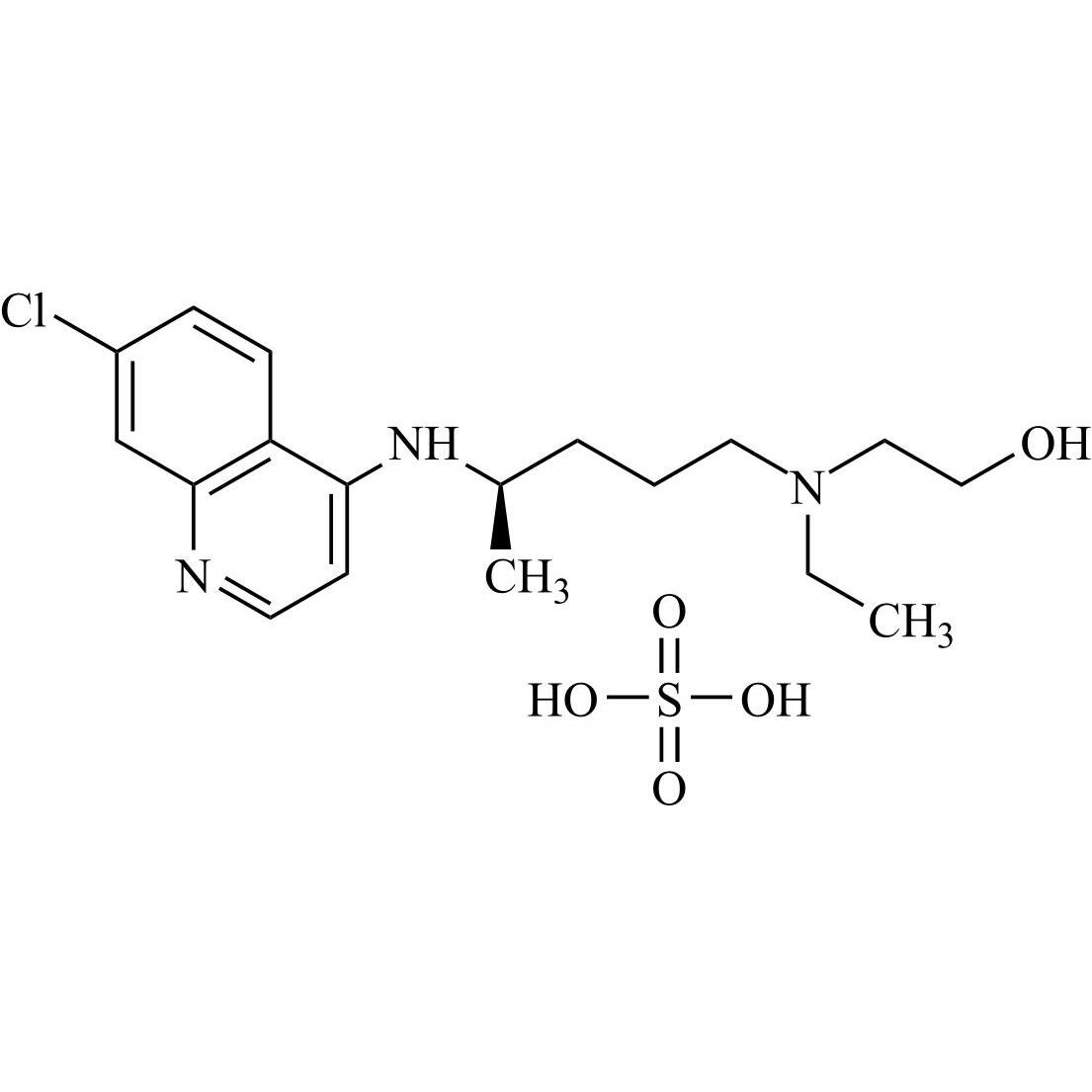 Picture of (R)-Hydroxychloroquine Sulfate