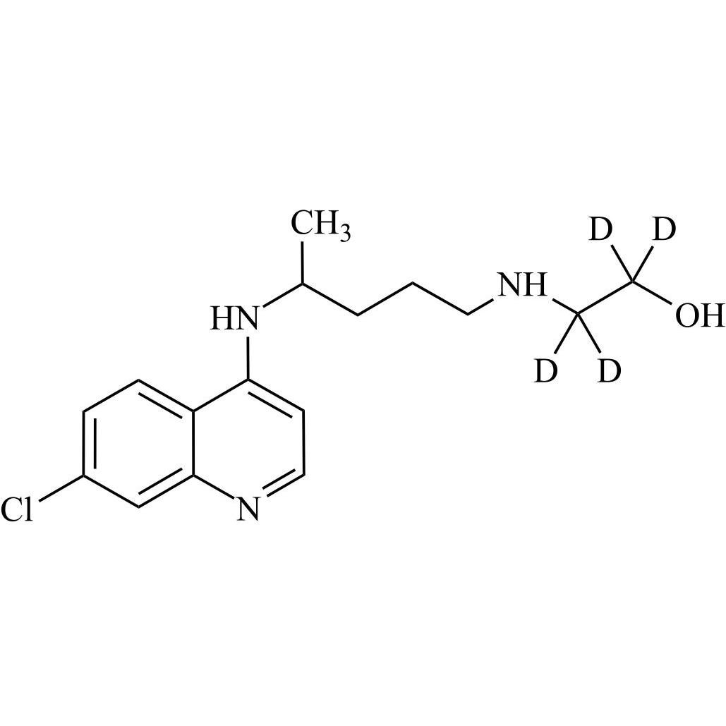 Show details for Hydroxychloroquine Sulfate EP Impurity C-d4 (Desethyl Hydroxy Chloroquine-d4) Picture of Hydroxychloroquine Sulfate EP Impurity C-d4 (Desethyl Hydroxy Chloroquine-d4)