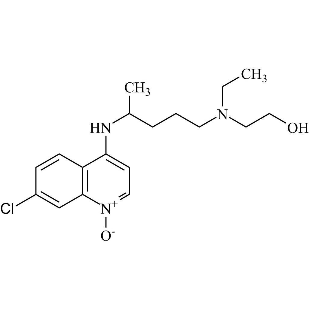 Show details for Hydroxychloroquine Impurity 31 (Hydroxychloroquine Quinoline N-Oxide) Picture of Hydroxychloroquine Impurity 31 (Hydroxychloroquine Quinoline N-Oxide)