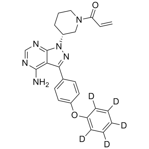 Show details for Ibrutinib-d5 Picture of Ibrutinib-d5