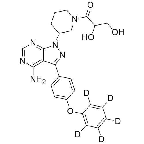 Show details for Ibrutinib Impurity 3-d5 (PCI-45227-d5) Picture of Ibrutinib Impurity 3-d5 (PCI-45227-d5)