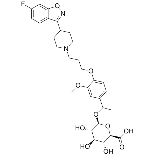 Picture of Iloperidone Metabolite P88 Glucuronide