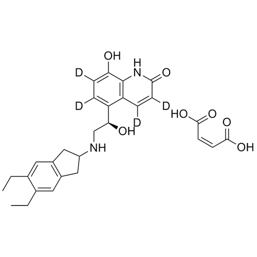 Picture of Indacaterol-d4 Maleic Acid Salt