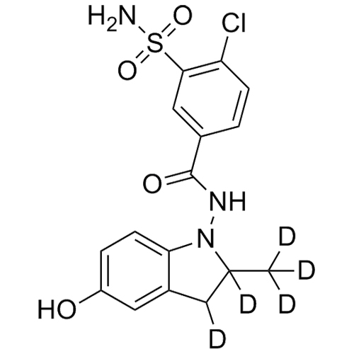 Picture of 5-Hydroxy Indapamide-d5