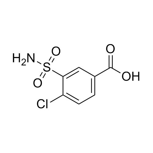 Show details for Indapamide Impurity (4-Chloro-3-sulfamoylbenzoic Acid) Picture of Indapamide Impurity (4-Chloro-3-sulfamoylbenzoic Acid)