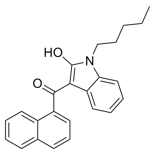 Show details for JWH-018 2-Hydroxyindole Metabolite Picture of JWH-018 2-Hydroxyindole Metabolite