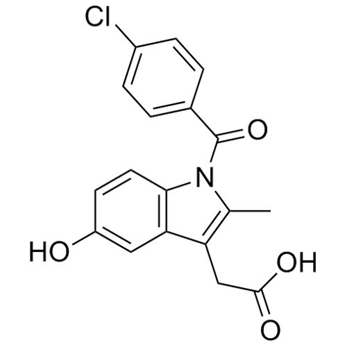 Show details for O-Desmethyl Indomethacin Picture of O-Desmethyl Indomethacin