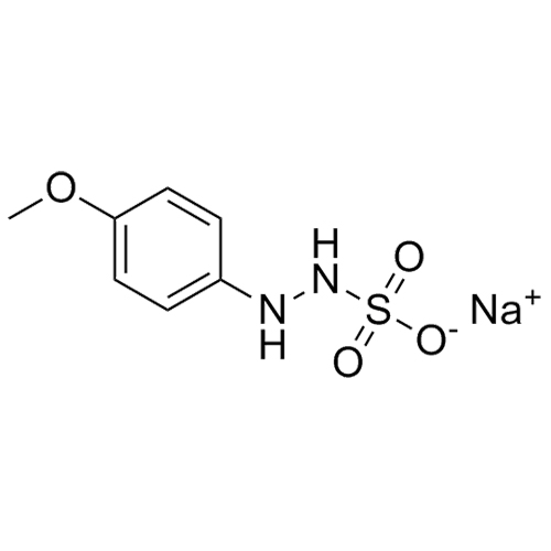 Show details for Sodium 2-(4-Methoxyphenyl)hydrazinesulfonate Picture of Sodium 2-(4-Methoxyphenyl)hydrazinesulfonate