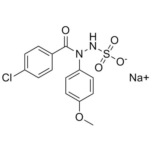 Picture of 4-chloro-1-(4-Methoxyphenyl)benzohydrazide sulfonic acid sodium salt