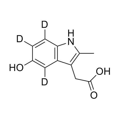 Picture of O-Desmethyl-N-deschlorobenzoyl Indomethacin-d3