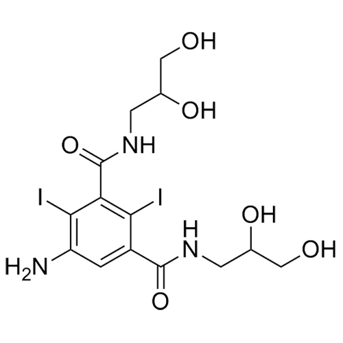 Show details for Iohexol EP Impurity F (2,4-diiodo Isomer) Picture of Iohexol EP Impurity F (2,4-diiodo Isomer)