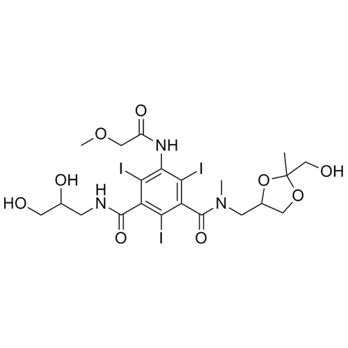 Picture of Iopromide EP Impurity F (Mixture of Diastereomers)