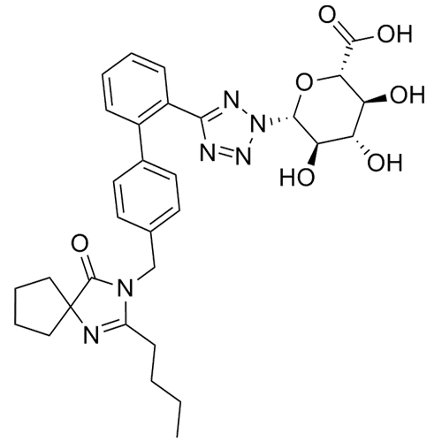 Show details for Irbesartan N2-Glucuronide Picture of Irbesartan N2-Glucuronide