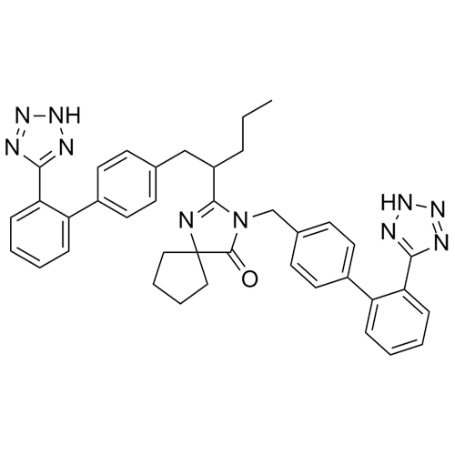 Show details for Irbesartan Impurity 10 (Irbesartan dimer) Picture of Irbesartan Impurity 10 (Irbesartan dimer)