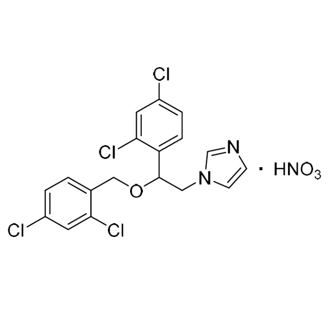 Show details for Isoconazole Nitrate EP Impurity C Nitrate (Miconazole Nitrate) Picture of Isoconazole Nitrate EP Impurity C Nitrate (Miconazole Nitrate)