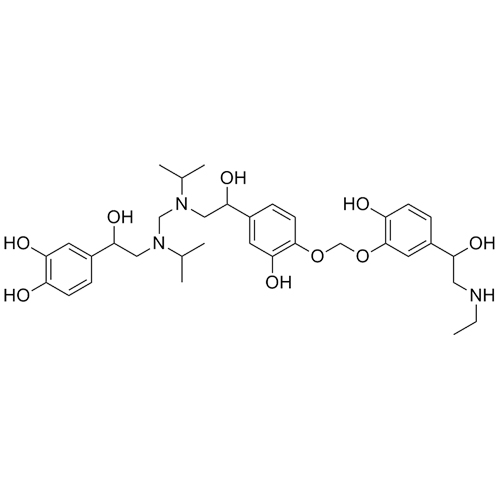 Show details for Isoprenaline Impurity 7 (Mixture of Diastereomers) Picture of Isoprenaline Impurity 7 (Mixture of Diastereomers)
