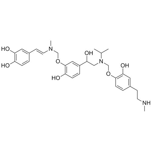 Show details for Isoprenaline Impurity 11 (Mixture of Diastereomers) Picture of Isoprenaline Impurity 11 (Mixture of Diastereomers)