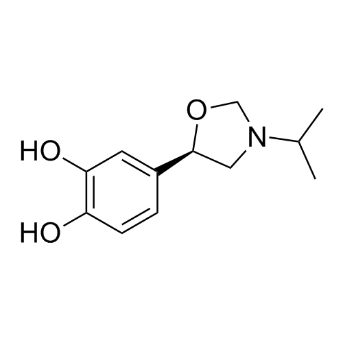 Picture of (R)-4-(3-isopropyloxazolidin-5-yl)benzene-1,2-diol