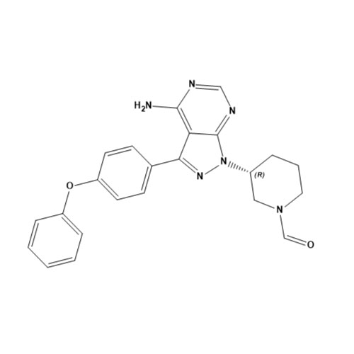 Show details for Ibrutinib N-Formyl Impurity Picture of Ibrutinib N-Formyl Impurity