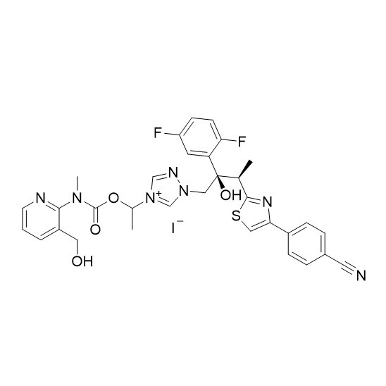 Picture of Isavuconazole  Hydroxymethyl Impurity Iodide