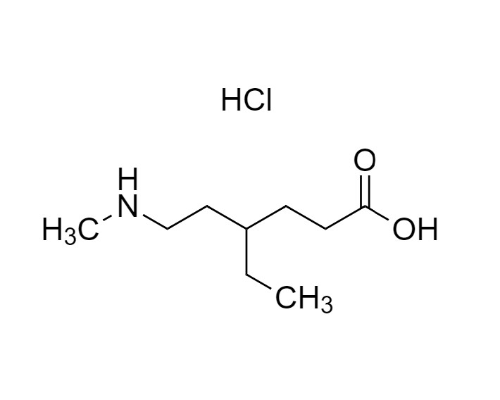 Show details for 4-Ethyl-6-(methylamino)hexanoic acid hydrochloride Picture of 4-Ethyl-6-(methylamino)hexanoic acid hydrochloride